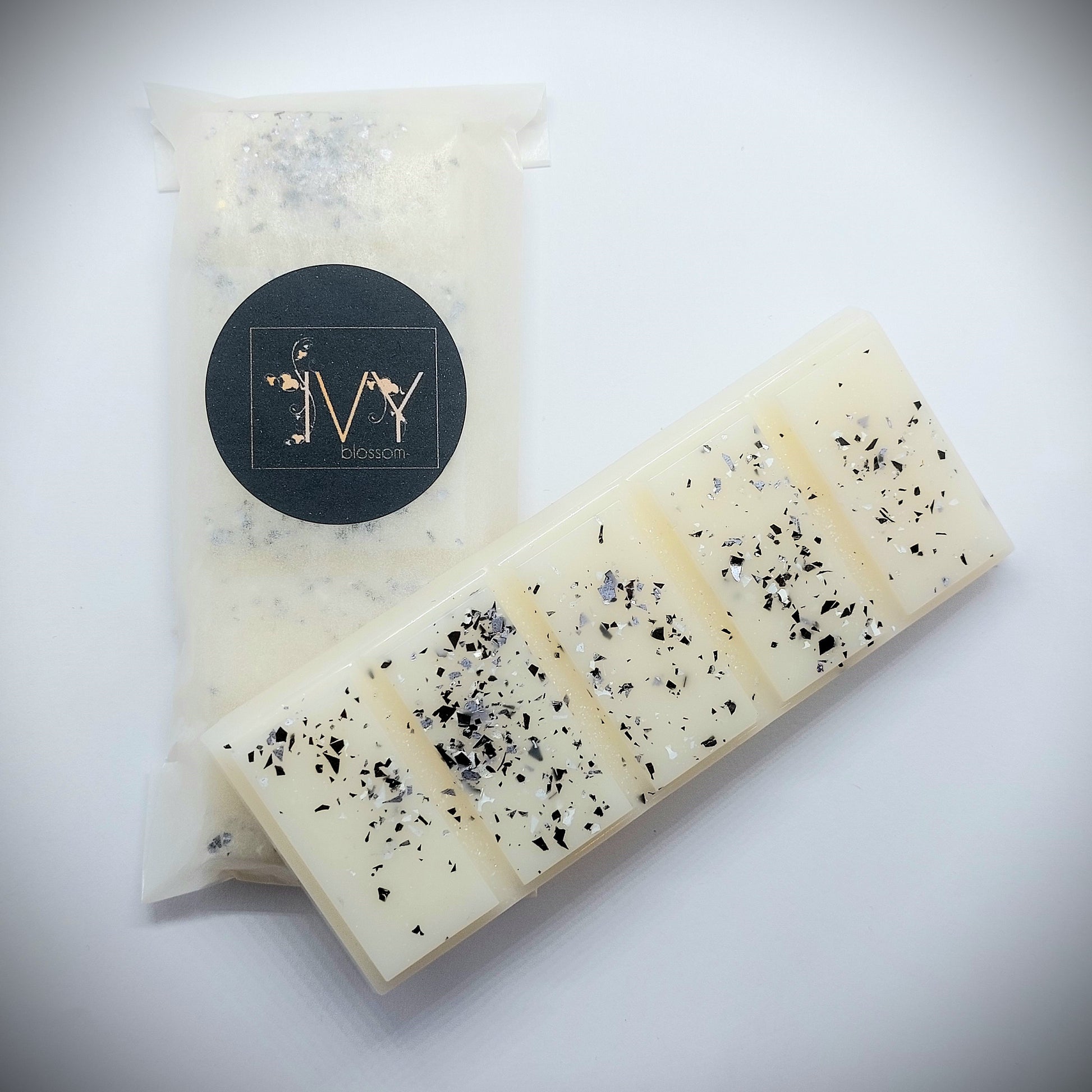 Black coconut scented wax melt bar