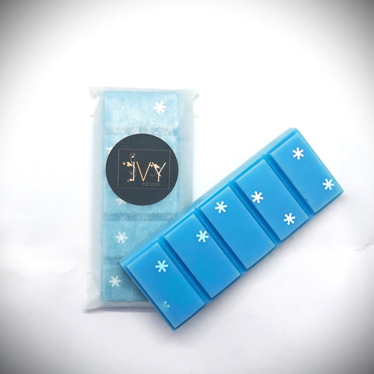 frosted eucalyptus scented 5 cell wax melt bar