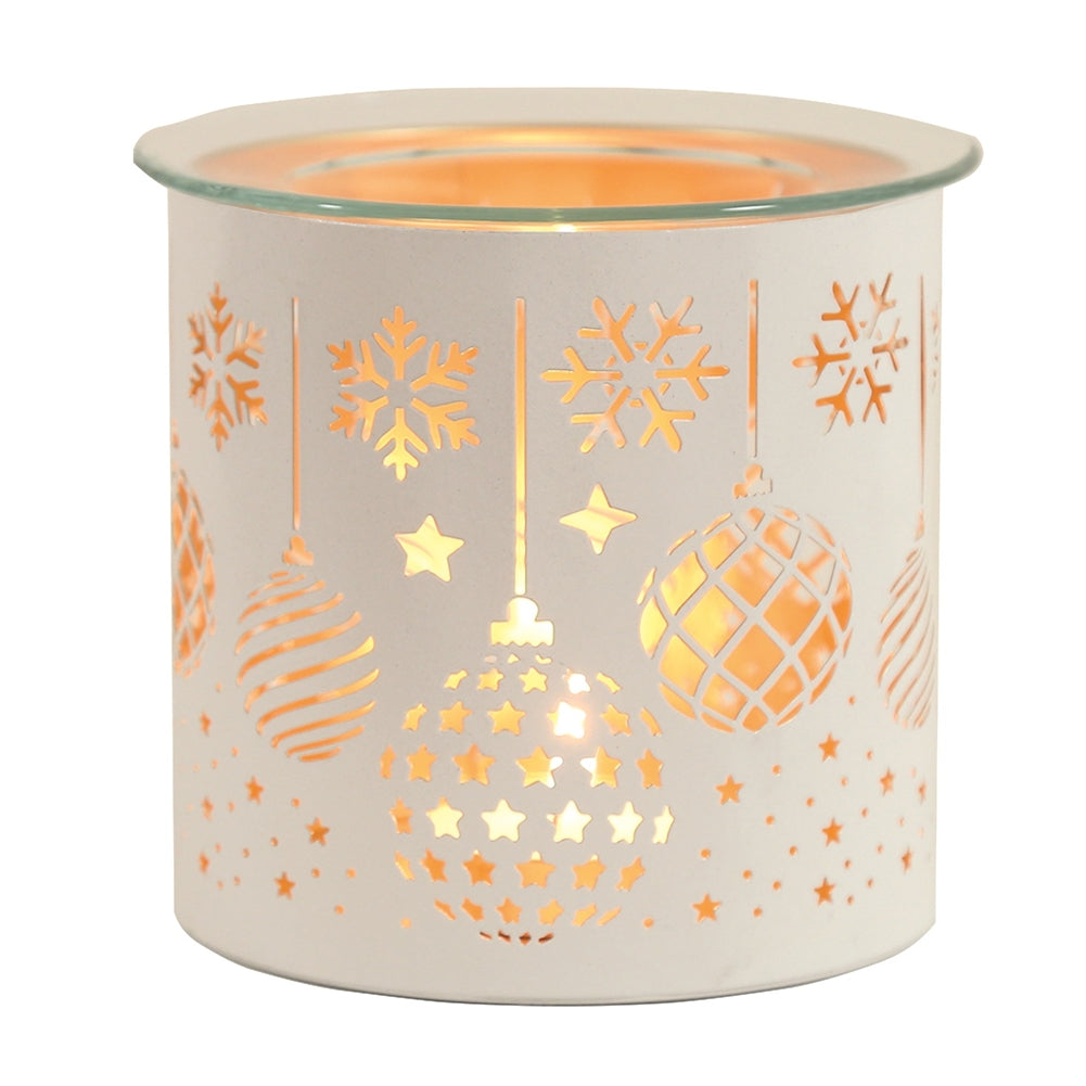 Christmas Bauble Tealight Wax Burner